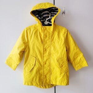 BabyGap Classic Yellow Rain Jacket, size 18-24mo